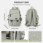 Lightweight Backpack for Women School Book Bag Waterproof Casual Backpack for Men Laptop Bag Travel Daypack for Sports