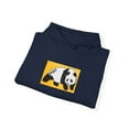 thumbnail image 3 of Large Box Panda Enjoi Skateboard 2000s Mullen Vintage Classic Hoodie Print - 4XL / Navy, 3 of 5