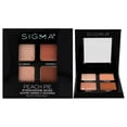 thumbnail image 1 of Eyeshadow Quad - Peach Pie by SIGMA for Women - 0.14 oz Eye Shadow, 1 of 5