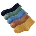 thumbnail image 2 of Homenesgenics Compression Socks for Women Fuzzy Christmas Slipper Ankle Boot Crew Diabetic 5Pairs Kids Socks Cute Print Children Middle Tube Socks Warm Socks, 2 of 9