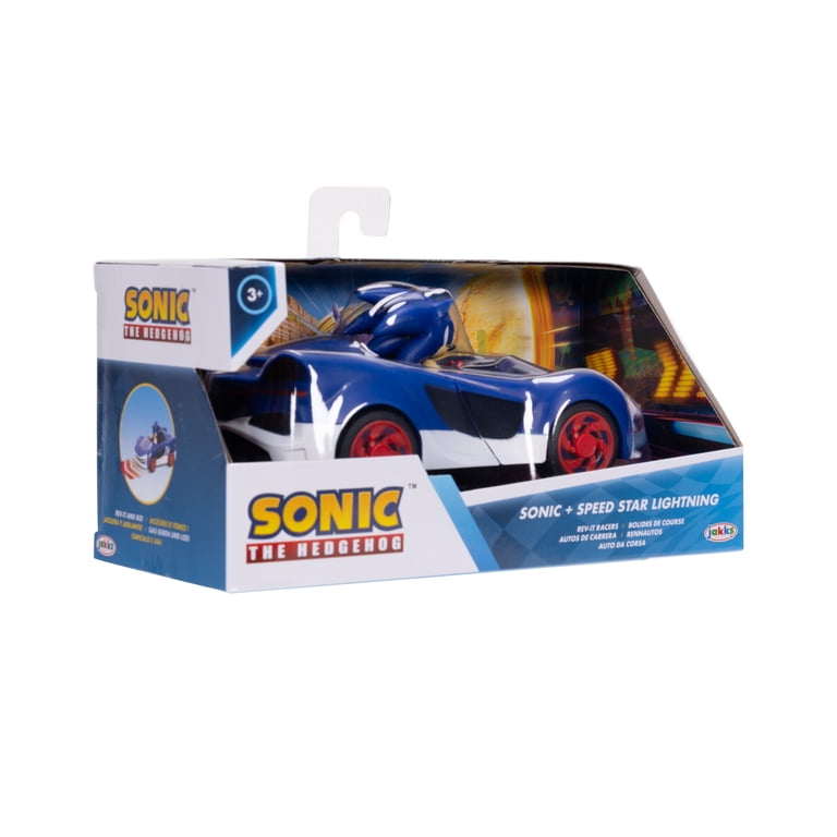 Sonic Speed Star Lightning Rev-it Racer Toy Car for Child Ages 3+