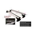 thumbnail image 3 of BRIGHTLINES Heavy Duty Anti-Theft Premium Aluminum Roof Rack Crossbars Compatible with 2011-2021 Jeep Grand Cherokee with Roof Black Plastic Moldings, 3 of 10