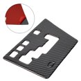 thumbnail image 3 of Car Gear Shift Box Panel Cover Trim Carbon Fiber for Dodge Challenger 2008-2014 Waterproof Interior Mouldings Car Accessory, 3 of 7