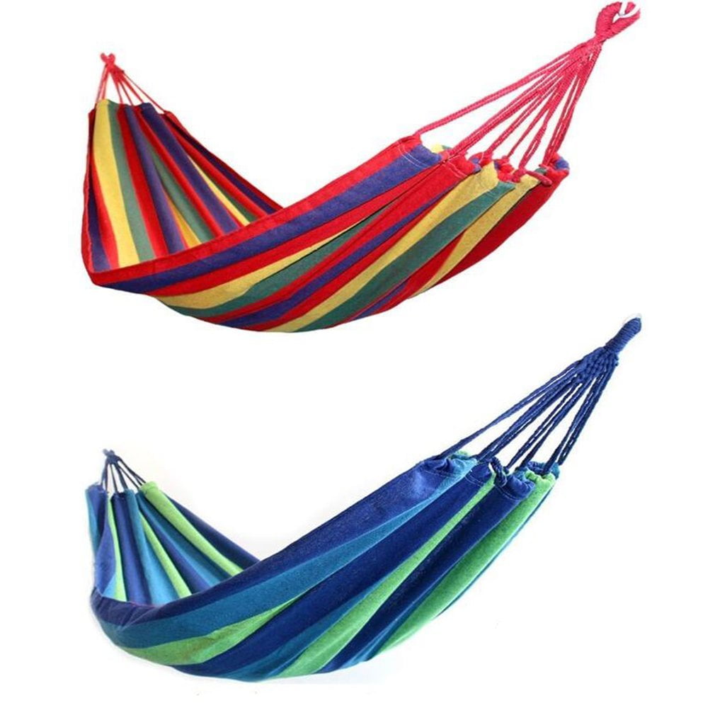 Brand New Portable Cotton Rope Outdoor Hammock Duyan Strong Enough Easy