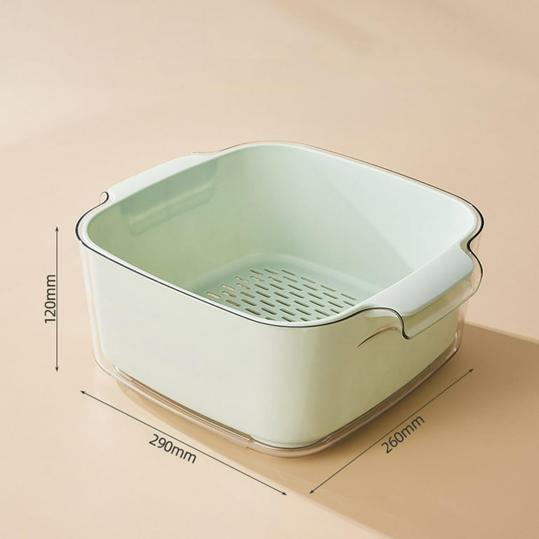 Drain Basket Vegetable and Fruit Multi-Functional Plastic Washing Basket