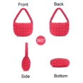 thumbnail image 3 of LAVA Women Puffer Bag Crossbody Quilted Tote Bag Large Capacity Puffy Shoulder Bag Handbag for Travel Gym Pink, 3 of 8