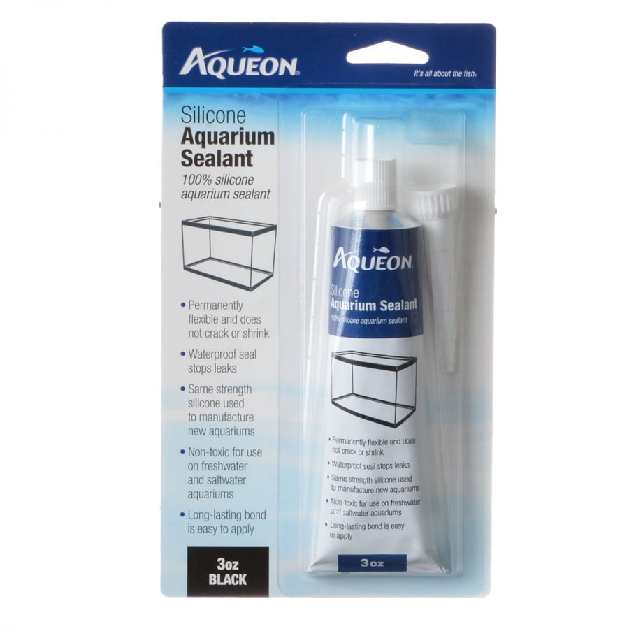 Aqueon Silicone Aquarium Sealant Black 3 oz