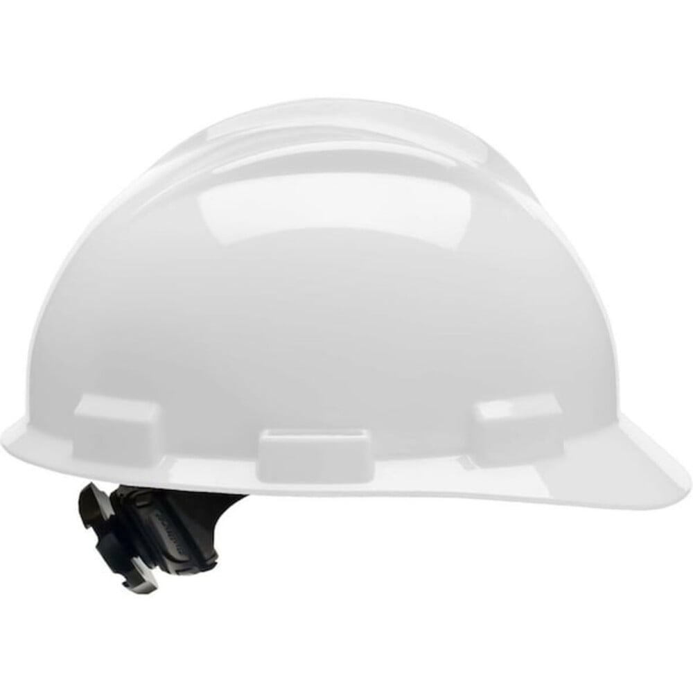 Hard Hat, S61, Polyethylene, 4 Point Ratchet, Type 1, Class E, White 61WHR