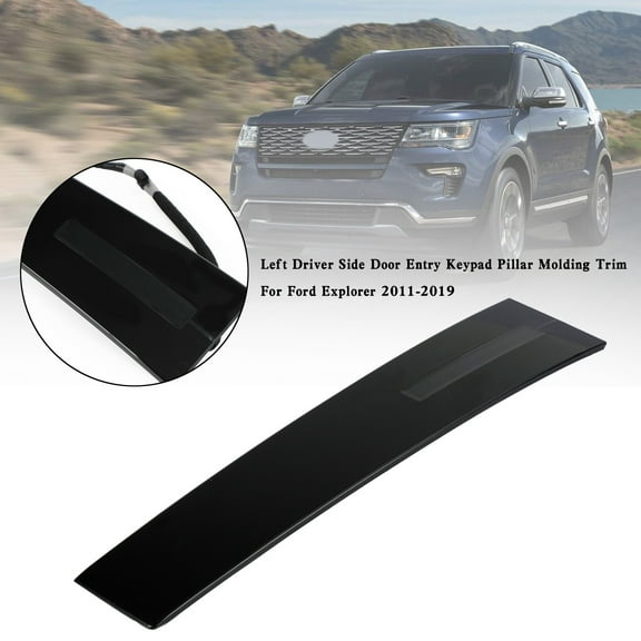 Left Driver Side Door Entry Keypad Pillar Molding Trim For Ford Explorer 11-2019
