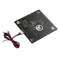thumbnail image 2 of Cama caliente de aluminio Aibecy de 12 V, 220 x 220 x 3 mm, con kit de plataforma de cama caliente con cable de alambre para piezas de impresora 3D Anet A8 A6, 2 of 5