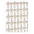 thumbnail image 3 of Hudson Baby Cotton Flannel Burp Cloths 12-Pack Bundle, Giraffe, One Size, 3 of 7