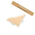 thumbnail image 2 of FUTUREORYY 100Pcs Sandwich Box Container in Kraft Paper for General Users, 2 of 5