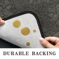thumbnail image 6 of White Marble Gold Spot Pattern Door Rugs,Washable Non Slip Door Mats Indoor,Decorative Door Mats,Entry Mat Indoor for Entrance,Bedroom,Kitchen,Bathroom,30"x17", 6 of 6