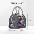 thumbnail image 2 of Balery Lady Duck Bolsa de Almuerzo para Mujeres, Caja de Almuerzo, Bolsa de Almuerzo Pequeña Impermeable, Tote de Almuerzo Reutilizable con Gran Capacidad, 2 of 6