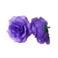 thumbnail image 2 of 5 Pcs Artificial Floral Silk Roses Real Looking Fake Roses Heads Bulk Flowers for DIY Wedding Bouquets Centerpieces Arrangements Party Baby Shower Party Home Decorations, 2 of 3