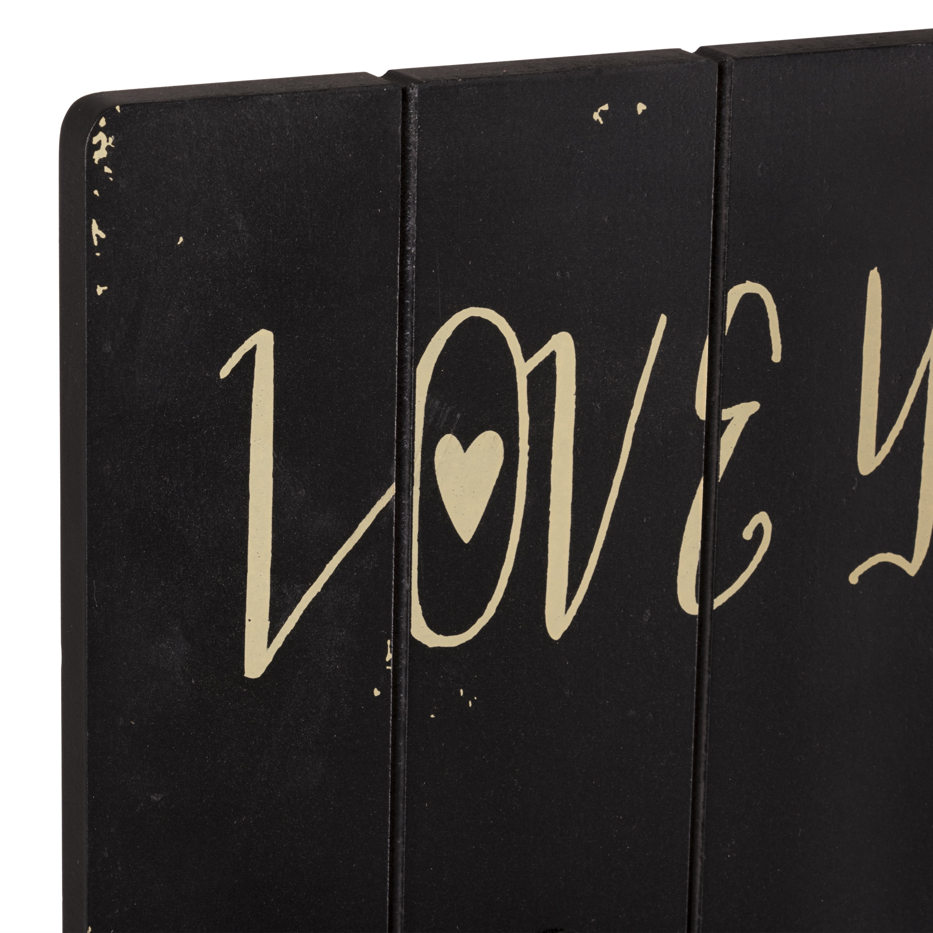 Prinz "Love You More" Standing Easel Collage Picture Frame for Fourteen 4x6-inch Photos, Black
