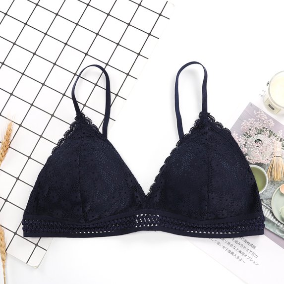 asdoklhq Sports Bras for Women,New Sling Underwear Wrapped Chest Lace Without Steel Ring Underwear