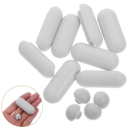 Worgeous Toilet Seat Bumper Set of 12pcs for Bathroom Home Hotel Grey Rubber Quiet Hunting Scene