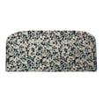 thumbnail image 1 of RSH Décor Indoor Outdoor Single Foam Wicker Loveseat, Large, Cranston Dune Blue Floral, 1 of 6