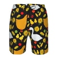 thumbnail image 4 of Naloa Farm Goose Men's Beach Shorts, Surfing shorts, Swim trunks, Quick Dry Swim Trunks for Surfing Beach Fun - 3X-Large, 4 of 9