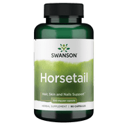 Swanson Horsetail Capsules, 500 mg, 90 Count