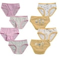 thumbnail image 1 of KAWELL Culottes en Coton pour Tout-Petites Filles, Lot de 8, 1 of 6