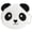 Panda, variant on Soft Plush Animal Mini Cute Zipper Coin Wallet Bag Key Wallets Accessor for Men and Women