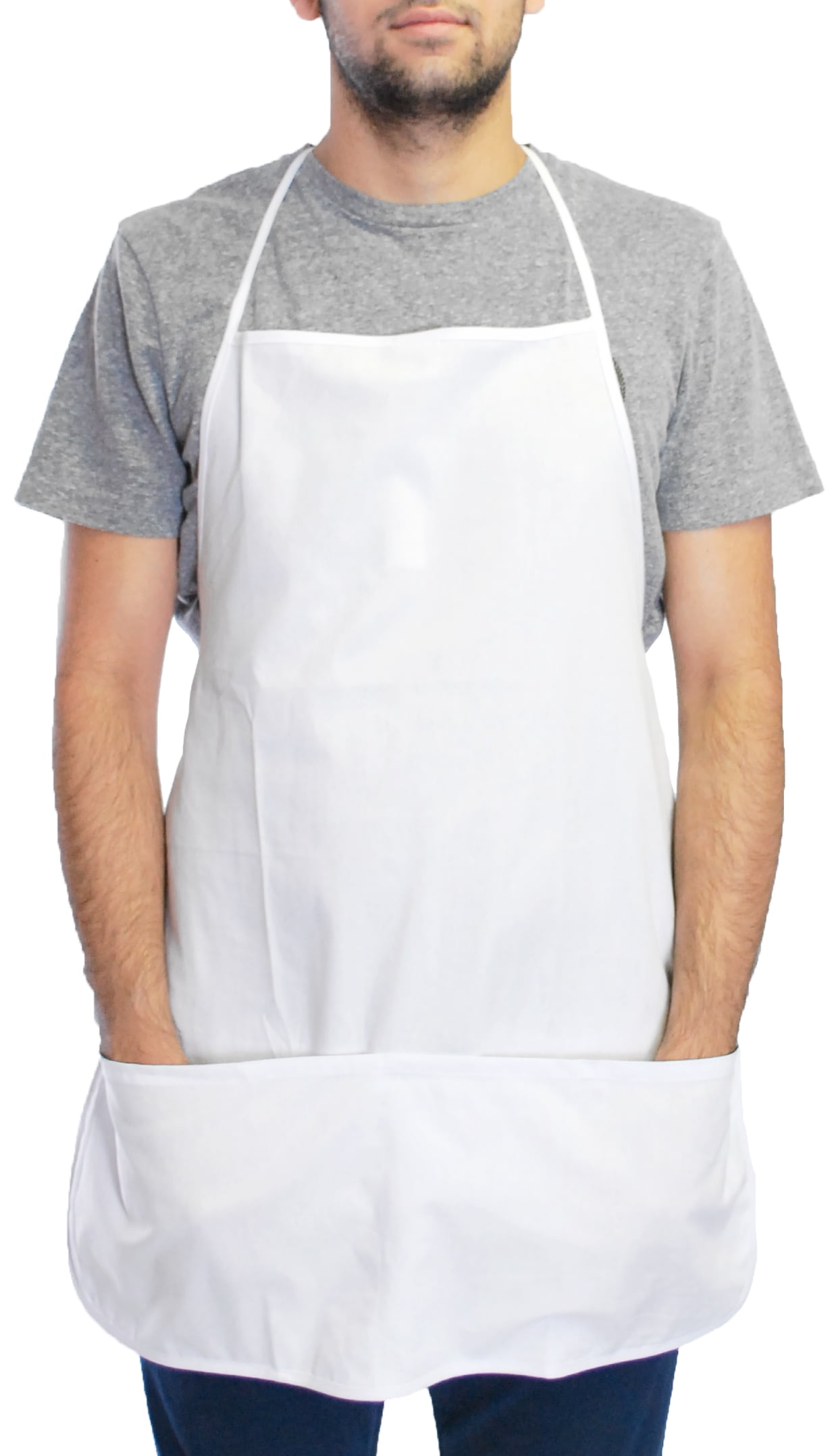 Hey Chef Kitchen Apron with Pockets