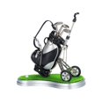 thumbnail image 4 of Bolsa de Golf, portalápices en miniatura, recuerdo de Golf, decoración de escritorio, escritorio de Golf decorativo Negro Plata, 4 of 8