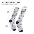 thumbnail image 2 of Compression Socks for Women and Men - London Landmark2 Compression Socks Circulation for Workout, 2 of 8