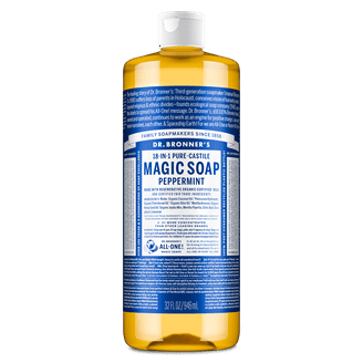 Dr. Bronner's Organic Sugar Soap – Peppermint – 24 oz - Walmart.com