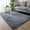 Gray, variant on Kokovifyves Soft Carpet Non-Slip Area Carpet Dining Room Home Bedroom Carpet Floor