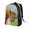 thumbnail image 2 of Honeii A monarch butterfly Print Laptop Backpack for Work, College, Travel, Daily Backpacks for Men Women, Sport Rucksack,Computer Bag, 2 of 8
