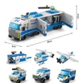 thumbnail image 4 of 6in1 NEW Police Sports Car Fire Engineering Engine Mini Loader Truck Classic Model Building Blocks Sets Bricks Toy City,opp bag, 4 of 9