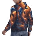 thumbnail image 6 of Salouo Cool Dolphin Pattern Men's Fall Hoodie Sweatshirt,Sport Hoodie with Pockets for Men Pullover Casual Hooded Sweatshirt-XX-Large, 6 of 7