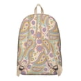thumbnail image 3 of Boho Chic Backpack with Paisley Pattern, Perfect School College Bookbag for Students, Durable Daypack with Laptop Sleeve and Pockets, Great Gift for Women and Teens, 3 of 5