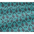 thumbnail image 5 of oneOone Viscose Jersey Fabric Argyle Style Ikat Fabric Prints By Yard 60 Inch Wide, 5 of 5
