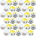 thumbnail image 1 of BRIGHTFUFU Diy Wood Beads Rustic Style Decorative Beads for Handcraft Projects Friends, 1 of 8