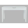 thumbnail image 3 of Jofran Gramercy Mid-Century Modern Chevron Three Drawer USB Charging Desk, 3 of 9