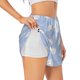 thumbnail image 1 of Balery Cute Poodle Dog Pantalones cortos deportivos para mujer con forro y dos bolsillos, elásticos, para entrenamiento, gimnasio, yoga-Small, 1 of 7