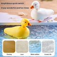 thumbnail image 3 of Baby bath water toy - 2 pack Pull-String Swimming Sea Friends Bath Toy, No Battery Mold-Free Anti-Rust Interactive Toy for Kids (Turtle with Swim Ring)（Red shell and skin color shell）, 3 of 5