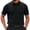 Black, variant on Men's Midweight Short Sleeve Pocket Polo, Uniform Shirt, Short Sleeve Shirt for Work Black M