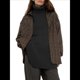 thumbnail image 1 of Suéter de Punto Holgado e Informal con Aberturas para Mujer, de Color Liso, con Cuello Alto, para Otoño e Invierno. Negro M, 1 of 10