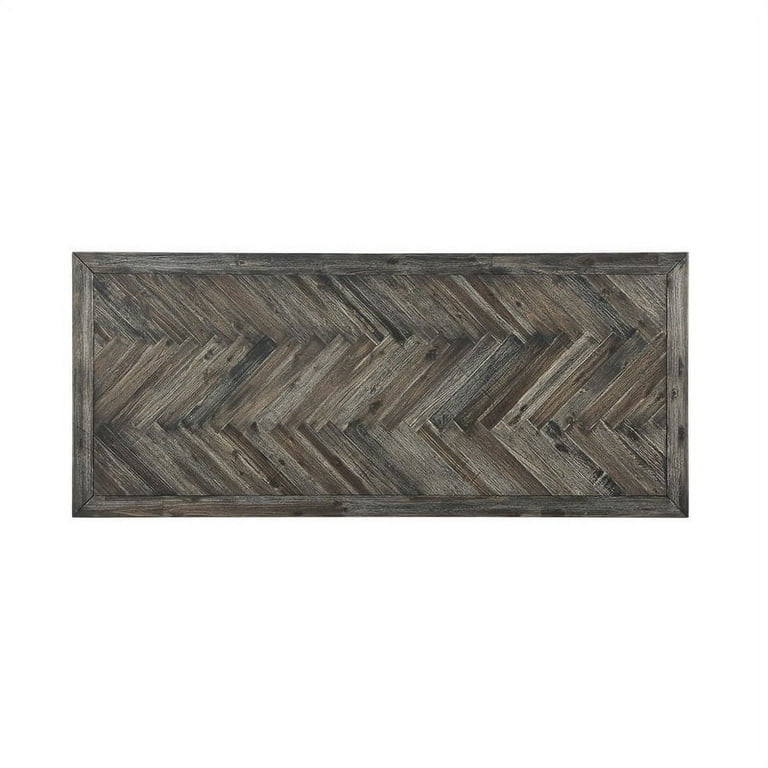 Treasure Trove Aspen Court Wood Herringbone Counter Height Dining