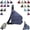 Blue, variant on 2026 New Anti Theft Crossbody Bag Anti Theft Travel Bag Travel Crossbody Bags Left or Right Shoulder Bags for Women Men