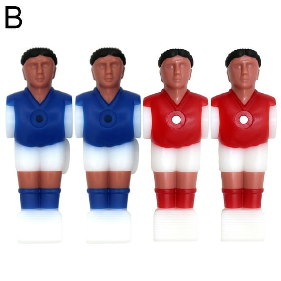 4Pcs/pack Foosball Men Foosball Players Set Colorful Foosball Replacements Parts Table Soccer Football Players
