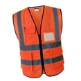 thumbnail image 4 of Chaleco de Seguridad Sunnimix Reflectante de Seguridad 3 Tamaños 2 Colores Naranja, 4 of 8