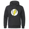 thumbnail image 5 of Sudadera con capucha para hombre The BIG BANG Theory, con estampado de relámpagos, ropa informal de moda, sudadera holgada de gran tamaño para hombre, 5 of 5