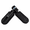 Black With Adapter, variant on For BMW K1600 Bagger/Grand America 2018 to 2024 K1600GT / K1600GTL 2010-2024 K 1600 GT/GTL Motorcycle Footrest Rotatable Rider Adjustable Foot Pegs Rests Rear