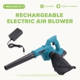 thumbnail image 2 of Cordless Portable Electric Air Blower Rechargeable Lithium Battery for Dust Removal Snow Blower Leaf Blower US Plug, 2 of 7